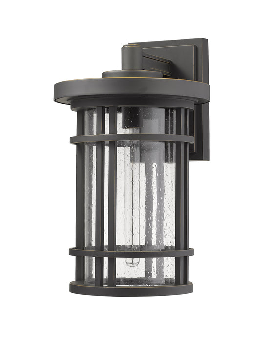 Outdoor Wall Light Z-Lite 570XL-ORB Oil Rubbed Bronze Jordan 1 Light Outdoor Wall Light Z-Lite