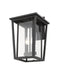 Outdoor Wall Light Z-Lite 571B-BK Black Seoul 2 Light Outdoor Wall Light Z-Lite