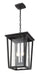 Outdoor Chain Mount Ceiling Fixture Z-Lite 571CHB-BK Black Seoul 2 Light Outdoor Chain Mount Ceiling Fixture Z-Lite