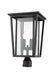 Outdoor Post Mount Fixture Z-Lite 571PHBR-ORB Oil Rubbed Bronze Seoul 2 Light Outdoor Post Mount Fixture Z-Lite