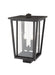 Outdoor Post Mount Fixture Z-Lite 571PHBS-ORB Oil Rubbed Bronze Seoul 2 Light Outdoor Post Mount Fixture Z-Lite