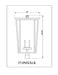 Outdoor Post Mount Fixture Z-Lite 571PHXXLR-BK Black Seoul 4 Light Outdoor Post Mount Fixture Z-Lite