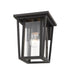 Outdoor Wall Light Z-Lite 571S-ORB Oil Rubbed Bronze Seoul 1 Light Outdoor Wall Light Z-Lite