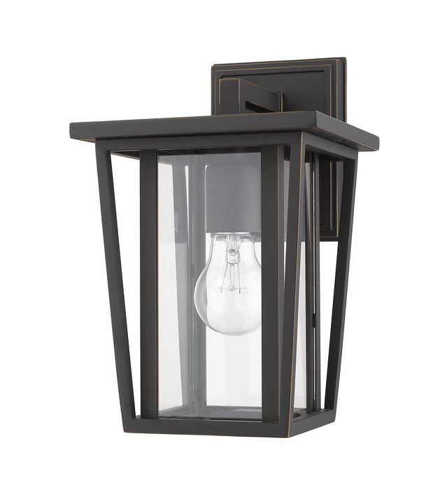 Outdoor Wall Light Z-Lite 571S-ORB Oil Rubbed Bronze Seoul 1 Light Outdoor Wall Light Z-Lite