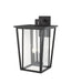 Outdoor Wall Light Z-Lite 571XL-BK Black Seoul 3 Light Outdoor Wall Light Z-Lite