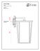 Outdoor Wall Light Z-Lite 571XL-ORB Oil Rubbed Bronze Seoul 3 Light Outdoor Wall Light Z-Lite
