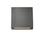 Outdoor Wall Light Z-Lite 572B-BK-LED Black Quadrate 2 Light Outdoor Wall Light Z-Lite
