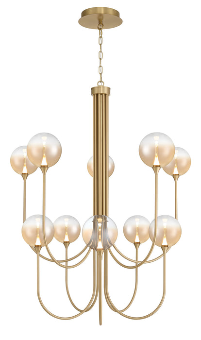 Eurofase 48925-036 Iissa 40" Gold LED Chandelier