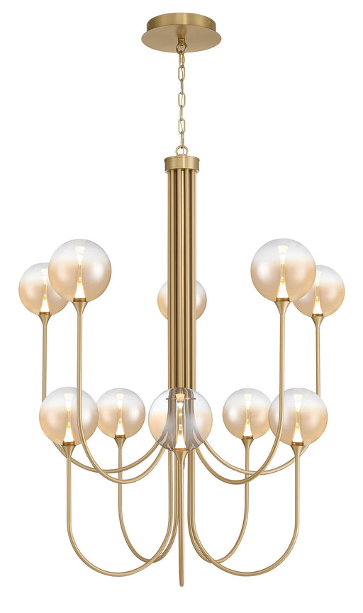 Eurofase 48925-036 Iissa 40" Gold LED Chandelier