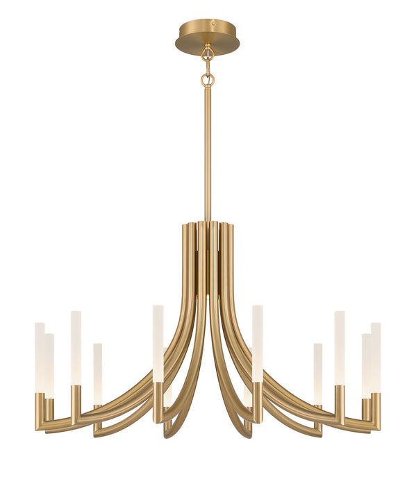 Eurofase 49011-012 Olette 36" Gold LED Chandelier