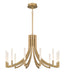 Eurofase 49011-012 Olette 36" Gold LED Chandelier