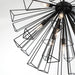 Eurofase 43863-013 Dendelio 30" Matte Black Chandelier