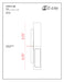 Outdoor Wall Light Z-Lite 573B-SL-LED Silver Quadrate 1 Light Outdoor Wall Light Z-Lite