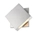 Outdoor Wall Light Z-Lite 573S-SL-LED Silver Quadrate 1 Light Outdoor Wall Light Z-Lite