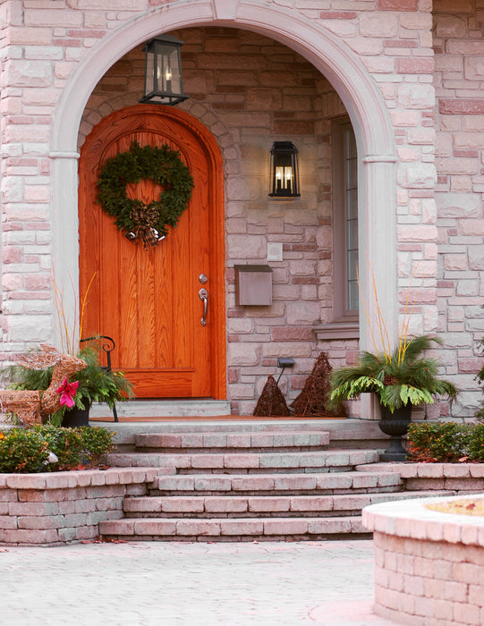 Outdoor Chain Mount Ceiling Fixture Z-Lite 574CHM-ORB Oil Rubbed Bronze Millworks 2 Light Outdoor Chain Mount Ceiling Fixture Z-Lite