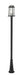 Outdoor Post Mounted Fixture Z-Lite 574PHMR-519P-BK Black Millworks 2 Light Outdoor Post Mounted Fixture Z-Lite