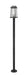 Outdoor Post Mounted Fixture Z-Lite 574PHMR-567P-BK Black Millworks 2 Light Outdoor Post Mounted Fixture Z-Lite