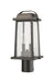 Outdoor Post Mount Fixture Z-Lite 574PHMR-ORB Oil Rubbed Bronze Millworks 2 Light Outdoor Post Mount Fixture Z-Lite