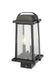 Outdoor Post Mount Fixture Z-Lite 574PHMS-BK Black Millworks 2 Light Outdoor Post Mount Fixture Z-Lite