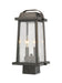 Outdoor Post Mount Fixture Z-Lite 574PHMS-ORB Oil Rubbed Bronze Millworks 2 Light Outdoor Post Mount Fixture Z-Lite