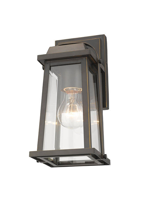 Outdoor Wall Light Z-Lite 574S-ORB Oil Rubbed Bronze Millworks 1 Light Outdoor Wall Light Z-Lite
