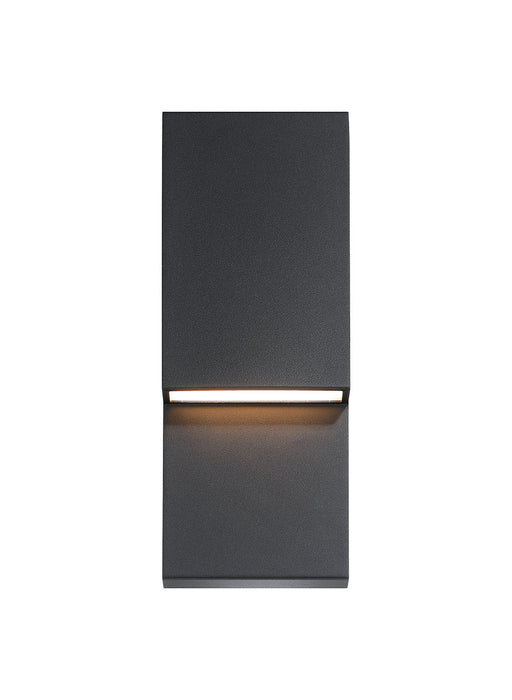 Eurofase 49241-020 Nanton 14" Sand Black LED Outdoor Wall Light