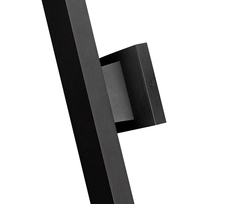 Outdoor Wall Light Z-Lite 576M-2-BK-LED Black Edge 2 Light Outdoor Wall Light Z-Lite