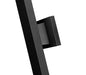 Outdoor Wall Light Z-Lite 576M-2-BK-LED Black Edge 2 Light Outdoor Wall Light Z-Lite