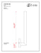 Outdoor Wall Light Z-Lite 576M-BK-LED Black Edge 2 Light Outdoor Wall Light Z-Lite