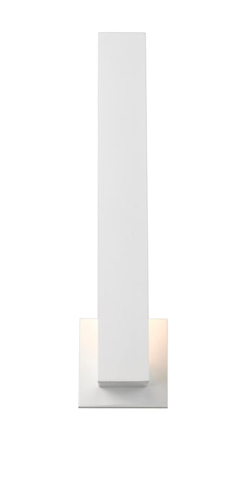 Outdoor Wall Light Z-Lite 576M-WH-LED White Edge 2 Light Outdoor Wall Light Z-Lite