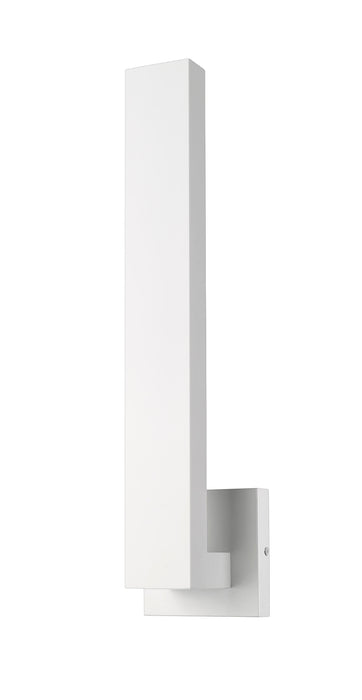 Outdoor Wall Light Z-Lite 576M-WH-LED White Edge 2 Light Outdoor Wall Light Z-Lite