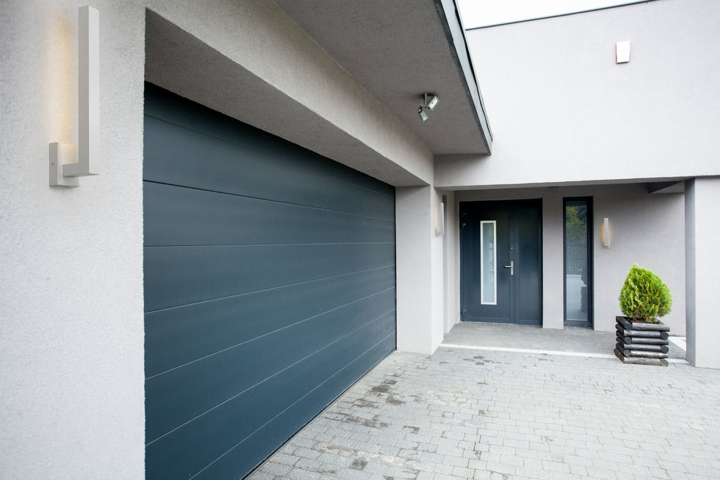 Outdoor Wall Light Z-Lite 576M-WH-LED White Edge 2 Light Outdoor Wall Light Z-Lite