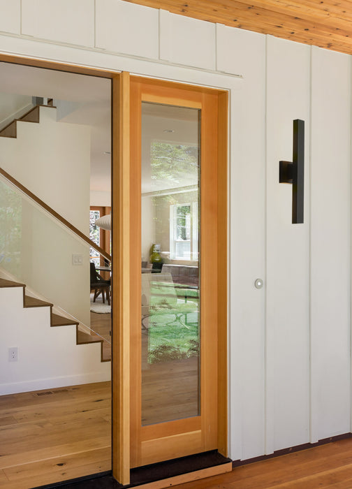 Outdoor Wall Light Z-Lite 576S-2-BK-LED Black Edge 2 Light Outdoor Wall Light Z-Lite