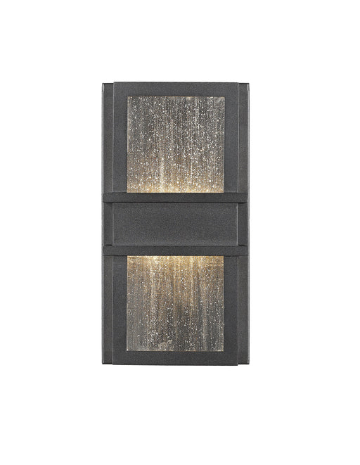 Outdoor Wall Light Z-Lite 577S-BK-LED Black Eclipse 2 Light Outdoor Wall Light Z-Lite