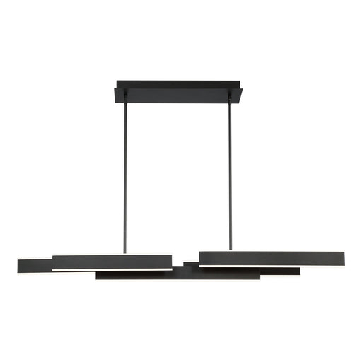 Eurofase 37065-010 Cameno 55" Matte Black LED Chandelier