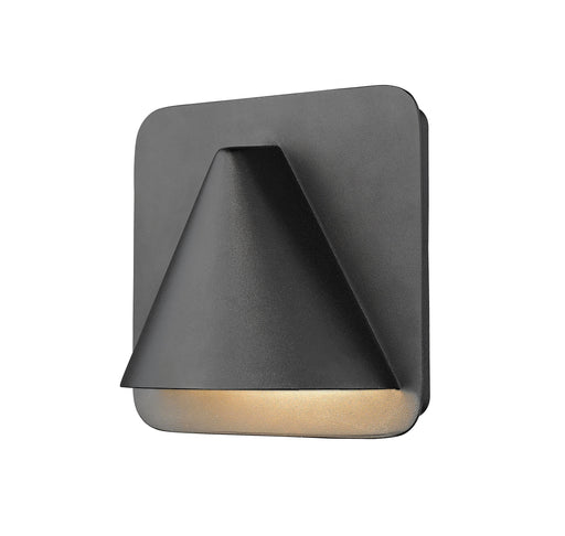 Outdoor Wall Light Z-Lite 578BK-LED Black Obelisk 1 Light Outdoor Wall Light Z-Lite