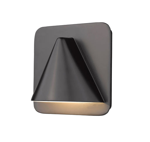 Outdoor Wall Light Z-Lite 578ORBZ-LED Outdoor Rubbed Bronze Obelisk 1 Light Outdoor Wall Light Z-Lite