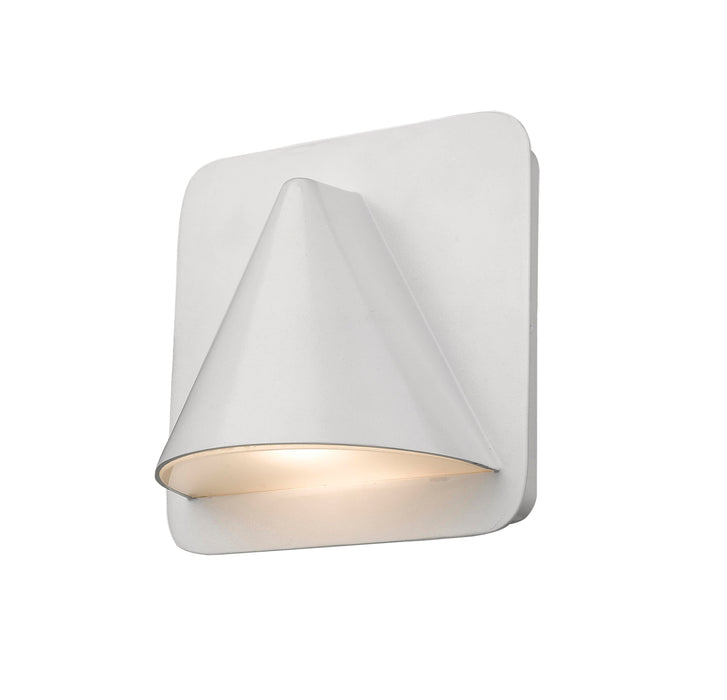 Outdoor Wall Light Z-Lite 578WH-LED White Obelisk 1 Light Outdoor Wall Light Z-Lite