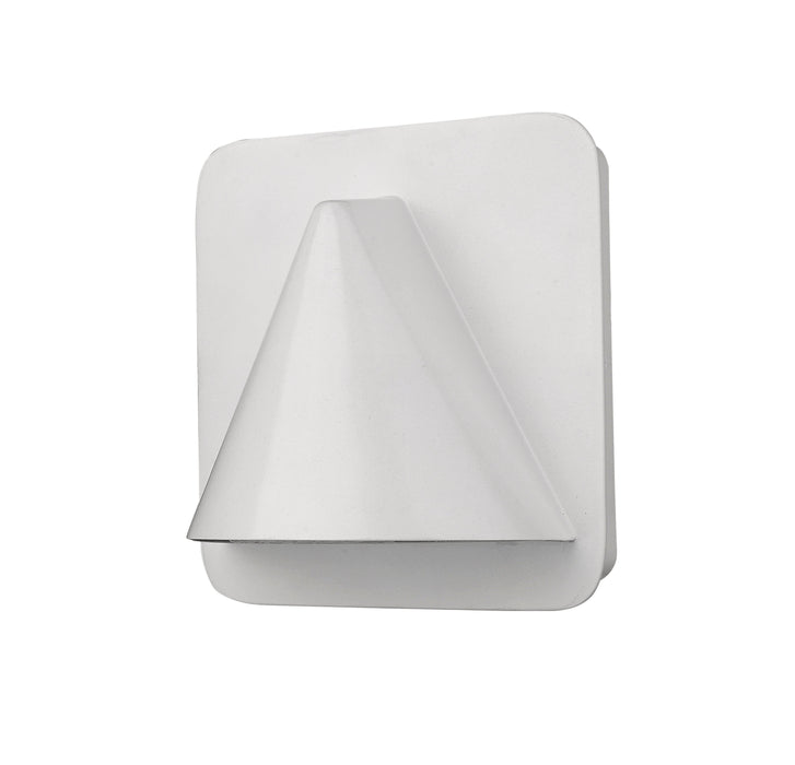 Outdoor Wall Light Z-Lite 578WH-LED White Obelisk 1 Light Outdoor Wall Light Z-Lite