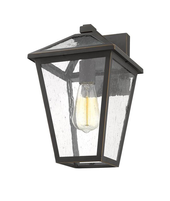 Outdoor Wall Light Z-Lite 579M-ORB Oil Rubbed Bronze Talbot 1 Light Outdoor Wall Light Z-Lite