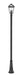 Outdoor Post Mounted Fixture Z-Lite 579PHBR-519P-BK Black Talbot 3 Light Outdoor Post Mounted Fixture Z-Lite