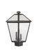 Outdoor Post Mount Fixture Z-Lite 579PHBS-ORB Oil Rubbed Bronze Talbot 3 Light Outdoor Post Mount Fixture Z-Lite