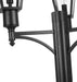 Outdoor Post Mounted Fixture Z-Lite 579PHMR-3-564P-BK Black Talbot 1 Light Outdoor Post Mount Fixture Z-Lite