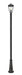 Outdoor Post Mounted Fixture Z-Lite 579PHMR-519P-BK Black Talbot 1 Light Outdoor Post Mounted Fixture Z-Lite