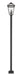 Outdoor Post Mounted Fixture Z-Lite 579PHXLS-536P-BK Black Talbot 3 Light Outdoor Post Mounted Fixture Z-Lite