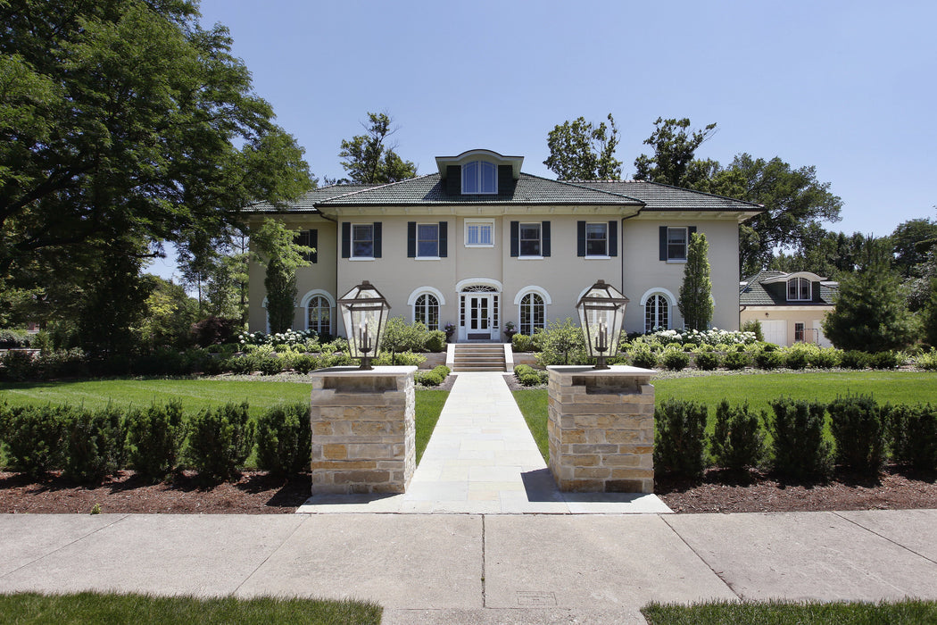 Outdoor Pier Mounted Fixture Z-Lite 579PHXLXR-533PM-ORB Oil Rubbed Bronze Talbot 4 Light Outdoor Pier Mounted Fixture Z-Lite