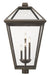 Outdoor Post Mount Fixture Z-Lite 579PHXLXR-ORB Oil Rubbed Bronze Talbot 4 Light Outdoor Post Mount Fixture Z-Lite