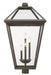 Outdoor Post Mount Fixture Z-Lite 579PHXLXR-ORB Oil Rubbed Bronze Talbot 4 Light Outdoor Post Mount Fixture Z-Lite