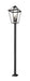 Outdoor Post Mounted Fixture Z-Lite 579PHXLXS-536P-BK Black Talbot 4 Light Outdoor Post Mounted Fixture Z-Lite