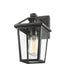 Outdoor Wall Light Z-Lite 579S-BK Black Talbot 1 Light Outdoor Wall Light Z-Lite